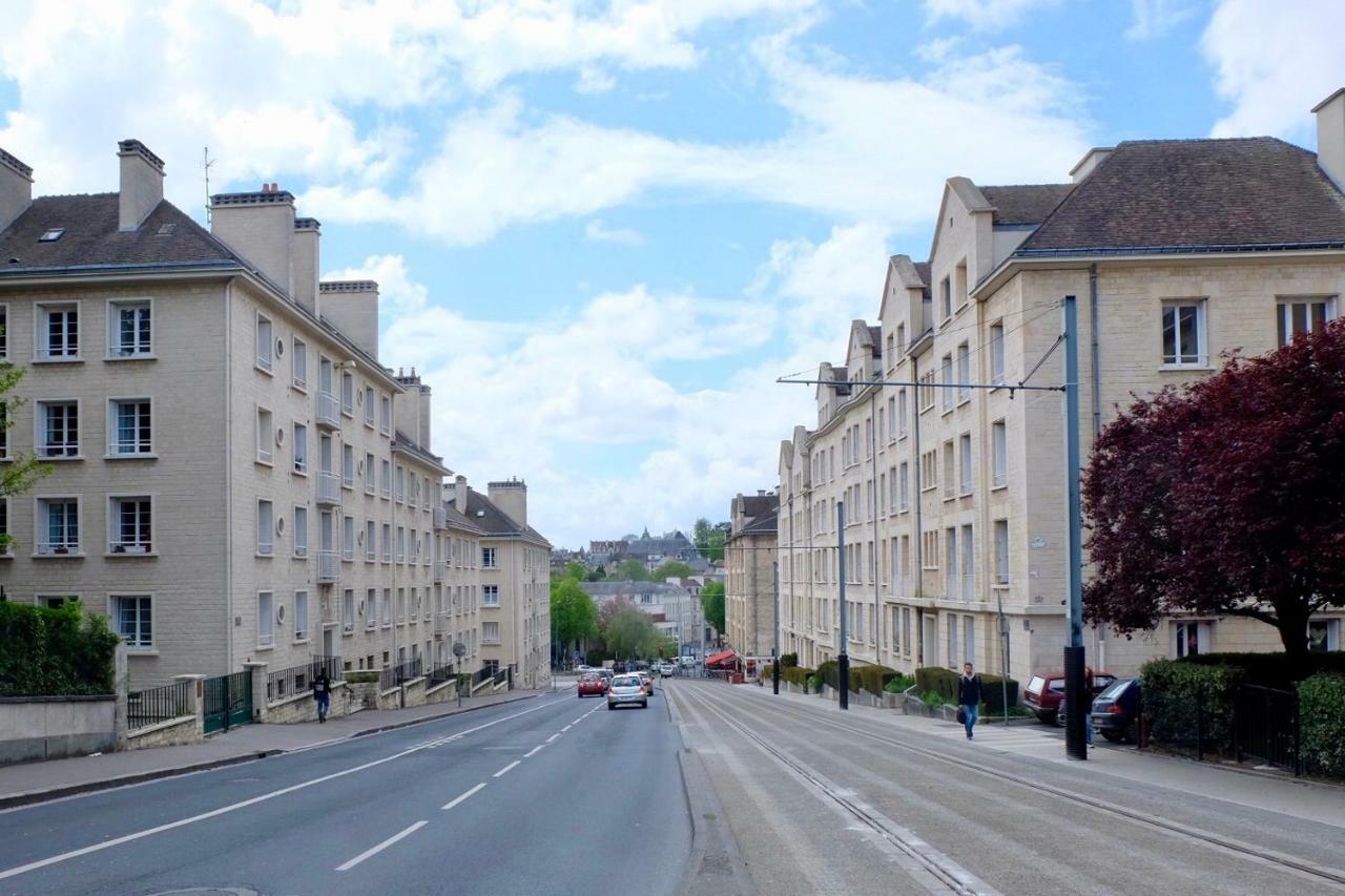 Studio Confort, En Face Du Campus 1 Et Du Tramway カーン エクステリア 写真